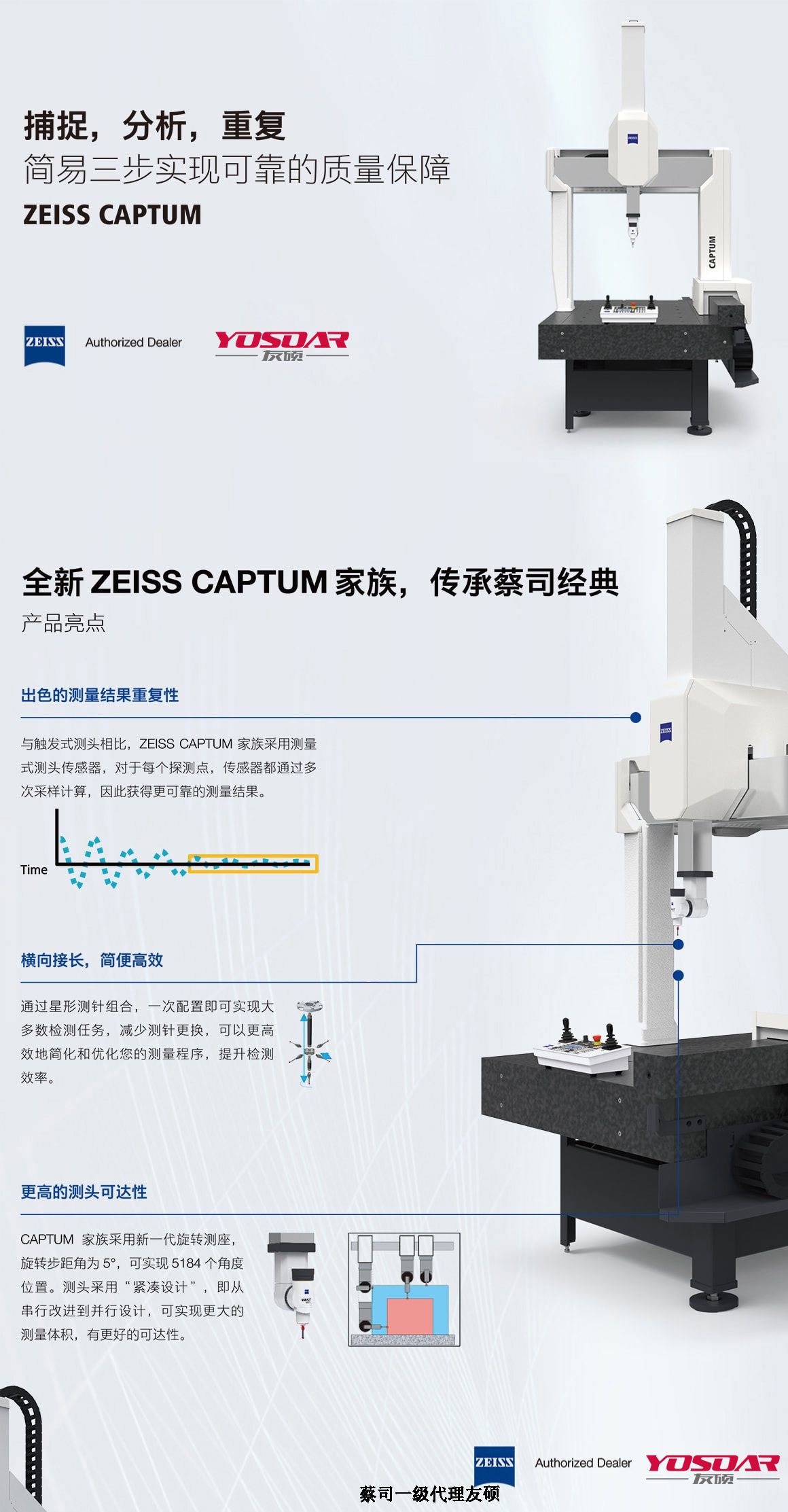 福建蔡司三坐标CAPTUM